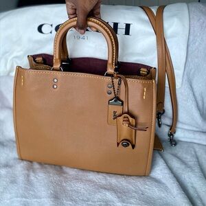 Coach Rogue 30 Saddle/Tan Brown